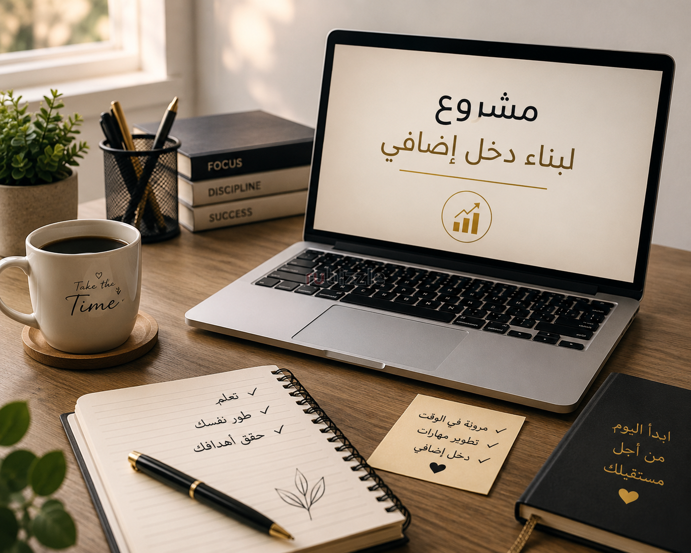 مشروع ذكي لبناء دخل إضافي مع تدريب